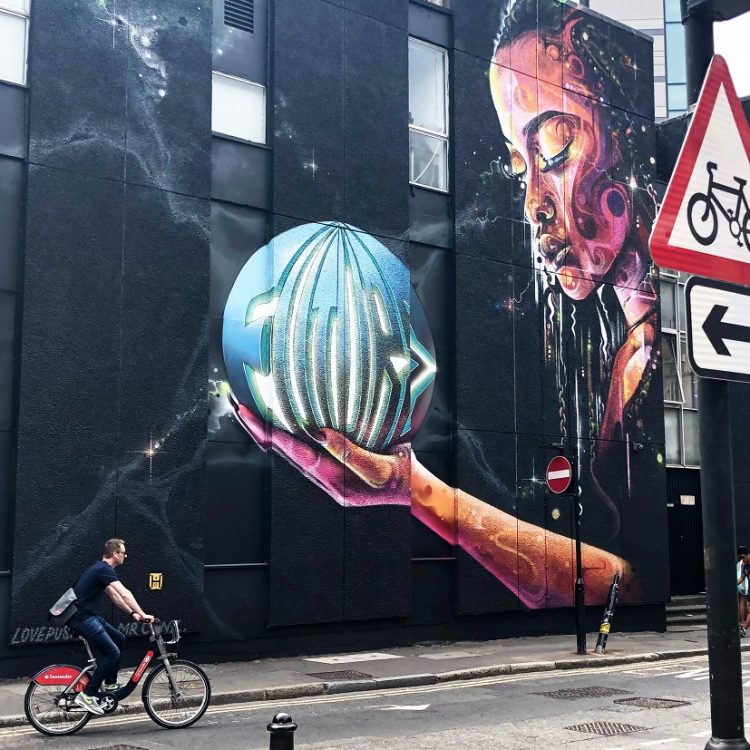 לונדון שורדיץ' אמנות רחוב